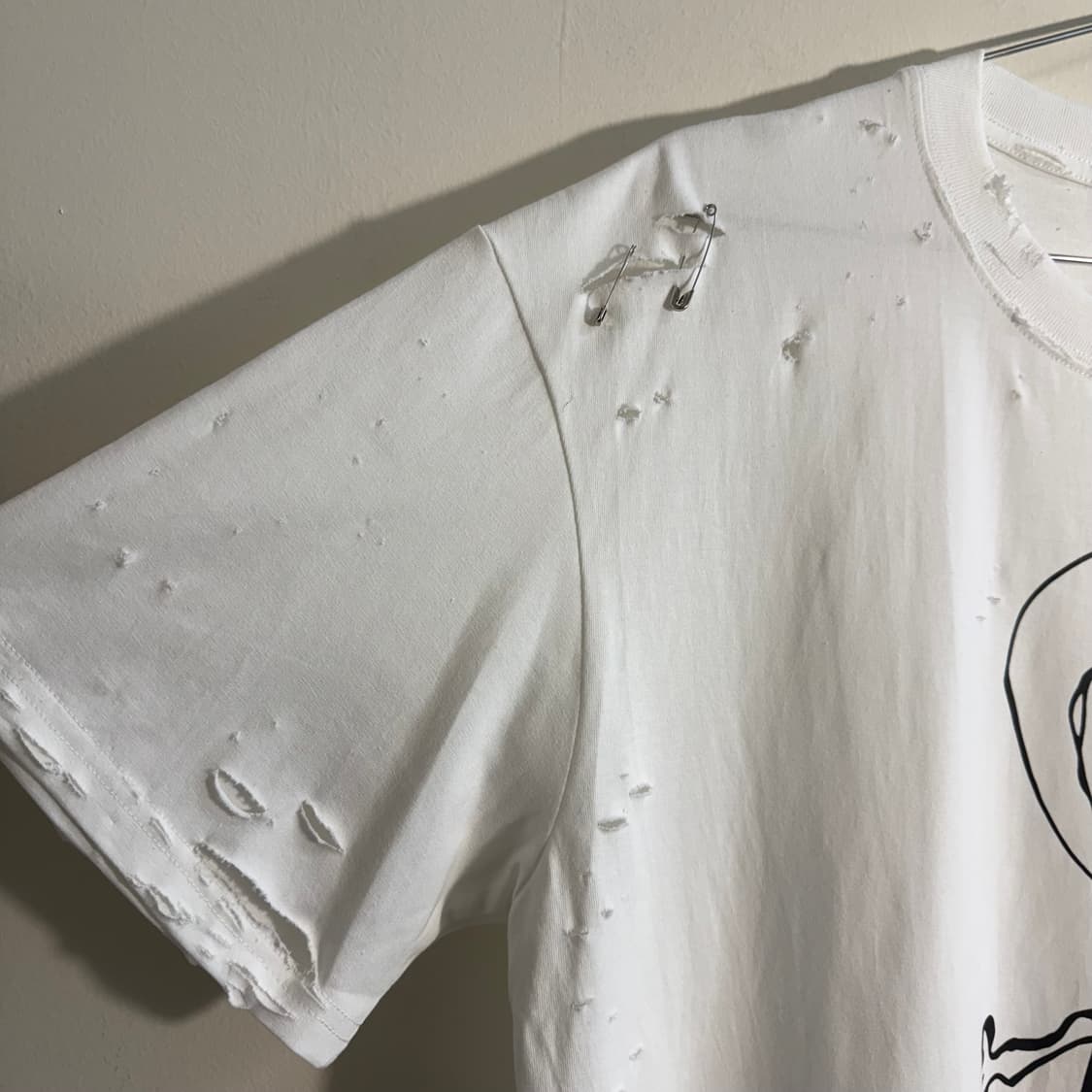 Radio head Band t destroyed damaged t 상품이미지2