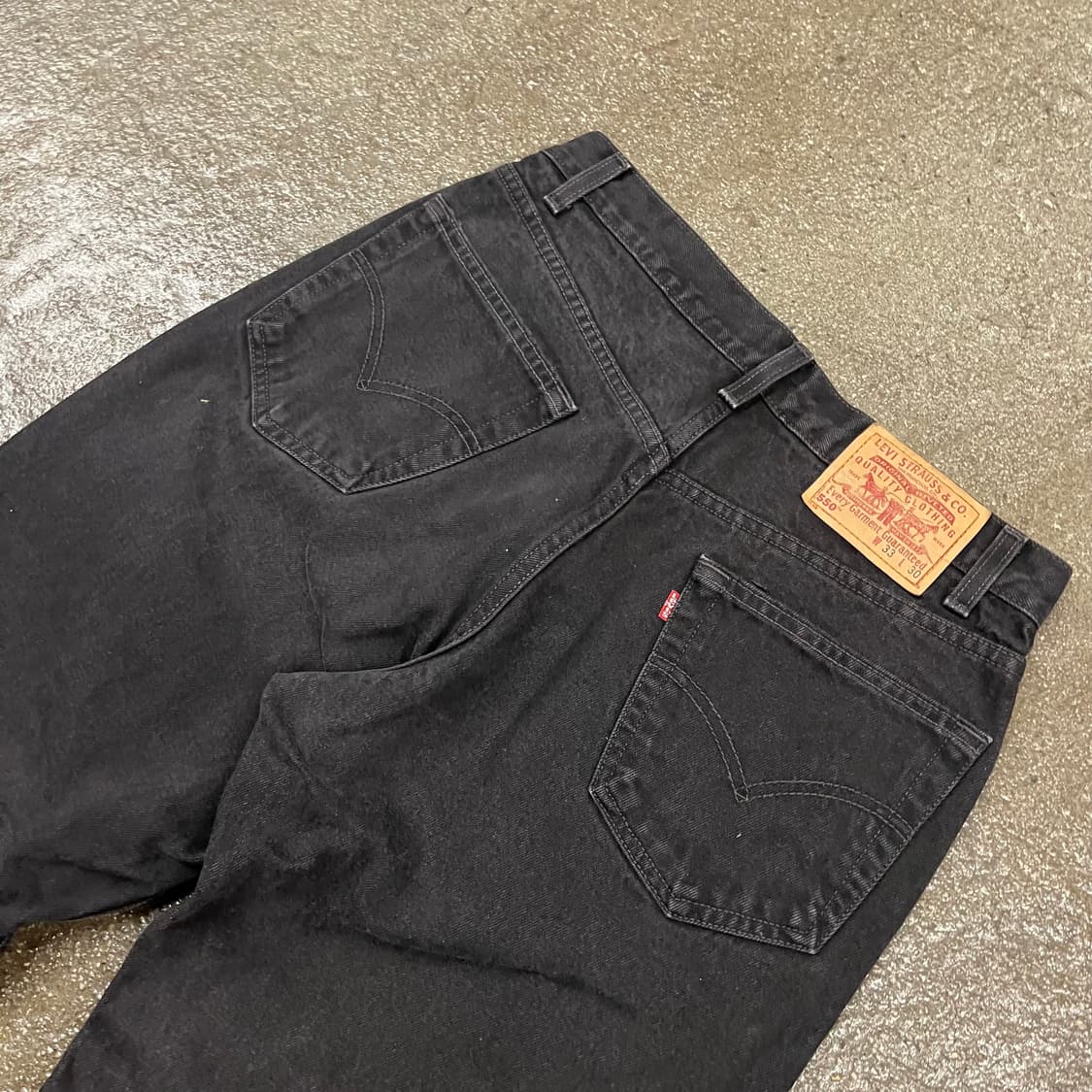 90s 리바이스550 블랙진 (31“) 상품이미지2