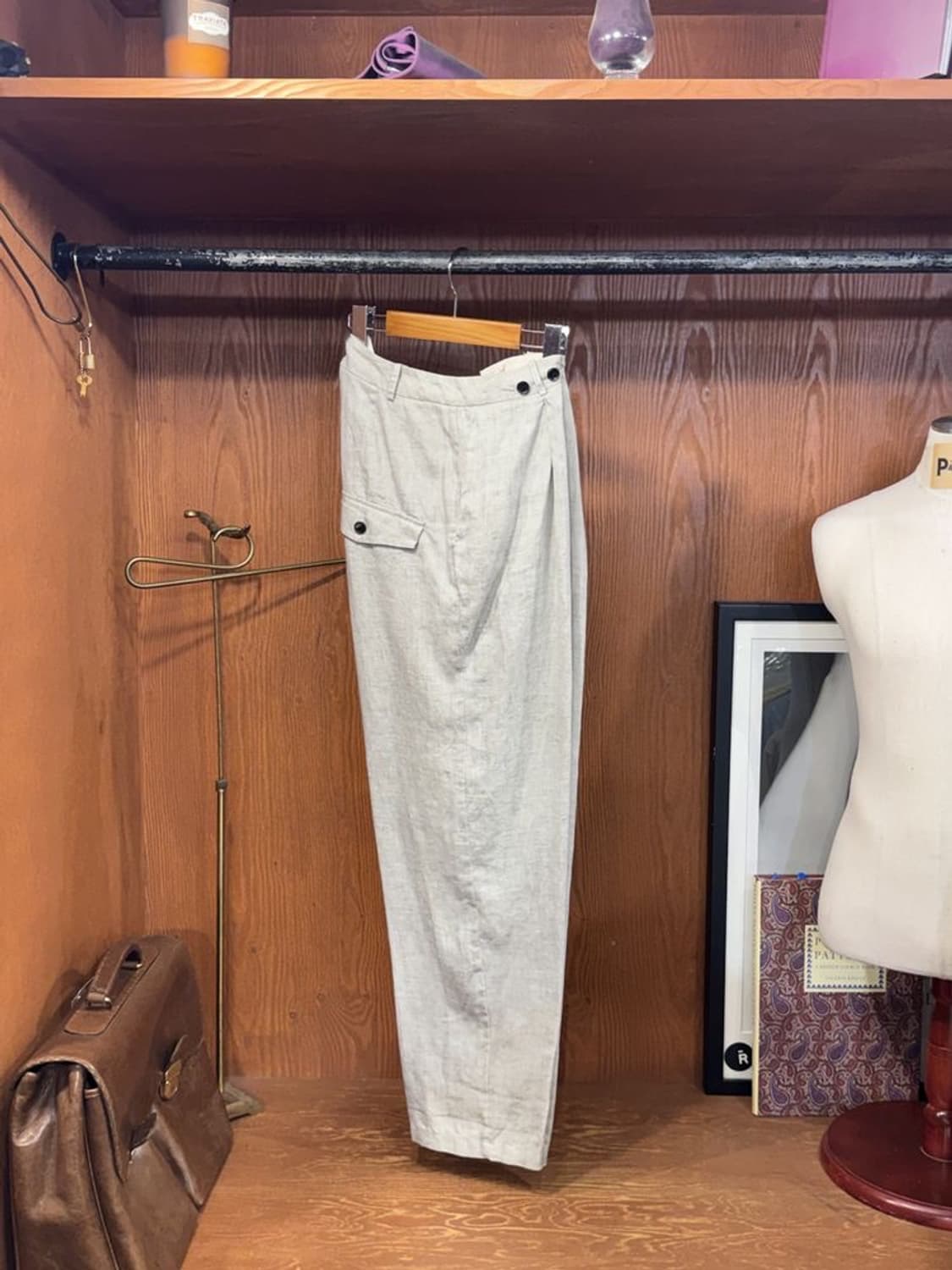 알렉산드르 마나미스 린넨 팬츠 상품이미지1