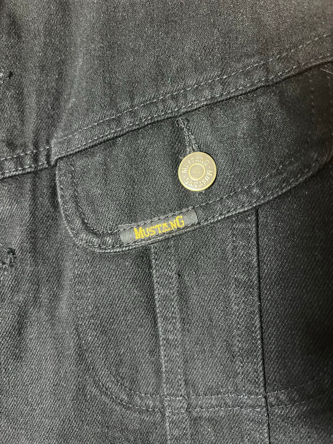 Mustang 스톰라이더 블랙 데님 자켓 상품이미지2