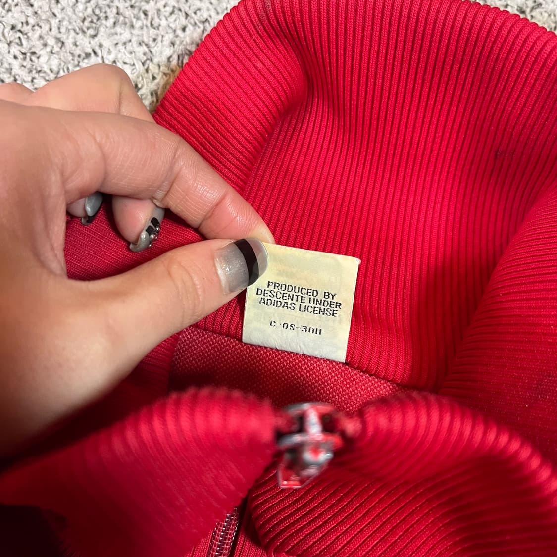 아디다스 80s 서독제 사가쿠 풋볼 클럽 트랙탑 져지  상품이미지4