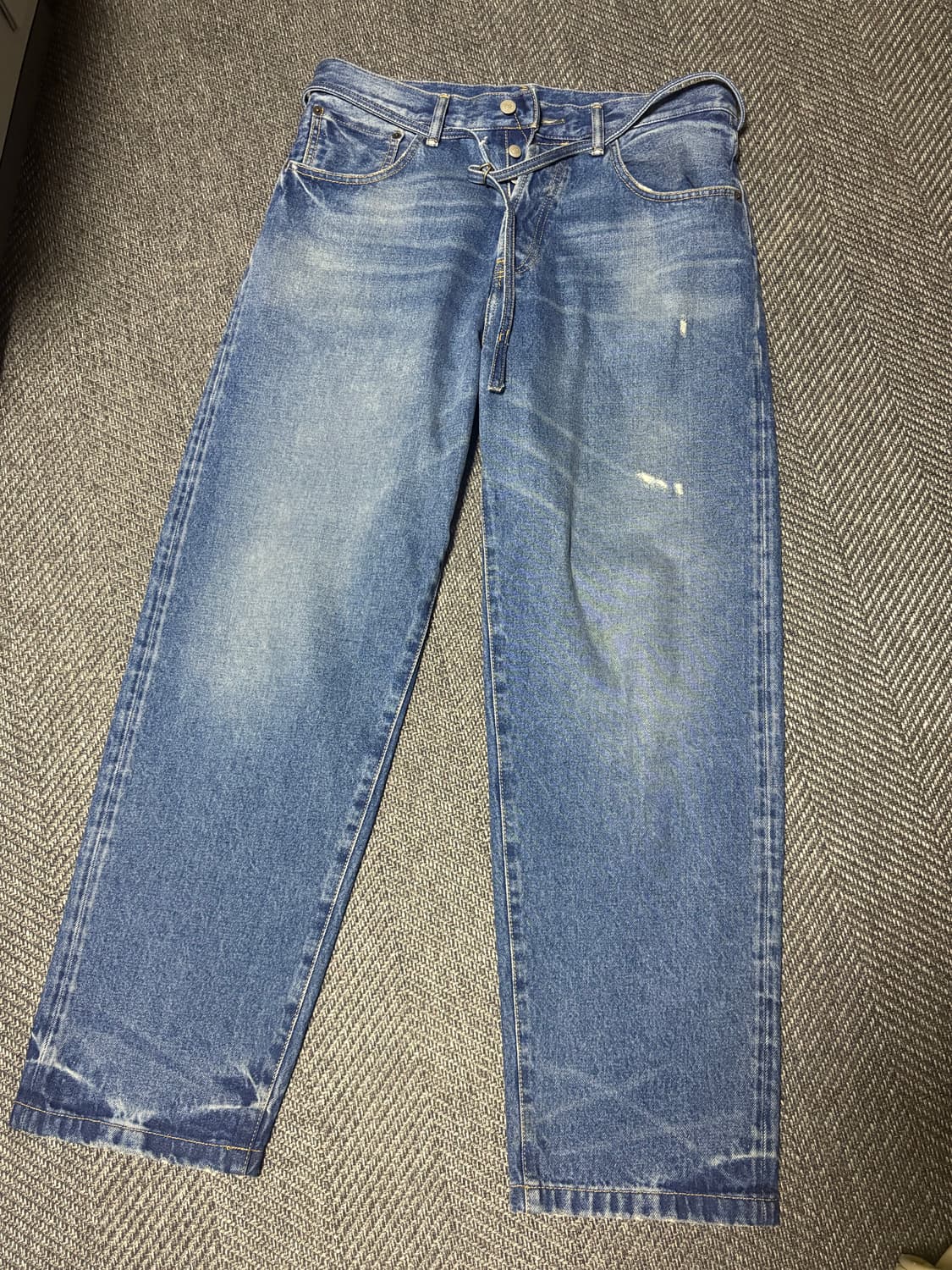 [30] 아크네 1991 toj 중청 데님팬츠 상품이미지5