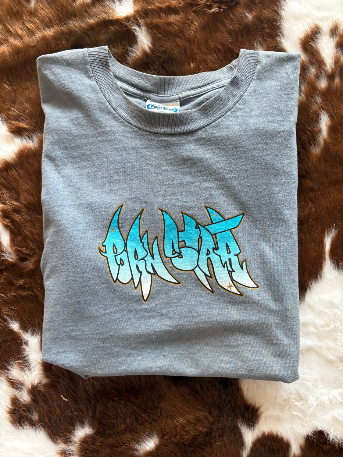 급처) vintage 폰스타 그래픽 티셔츠 L 상품이미지1