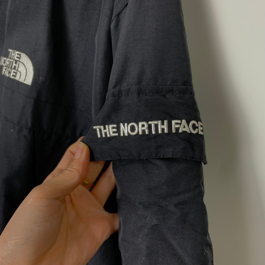 노스페이스 하이벤트 포켓 블랙 바람막이 상품이미지5