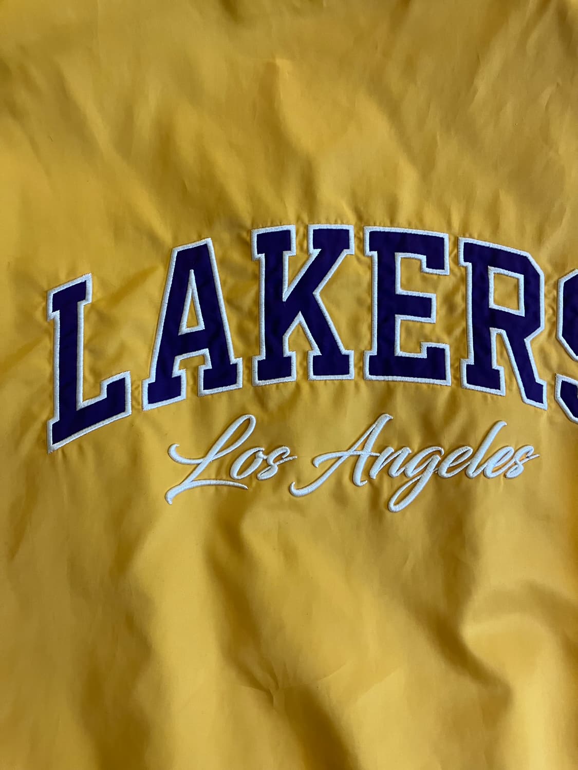 LA레이커스 리버시블 바시티 자켓 lakers 상품이미지4