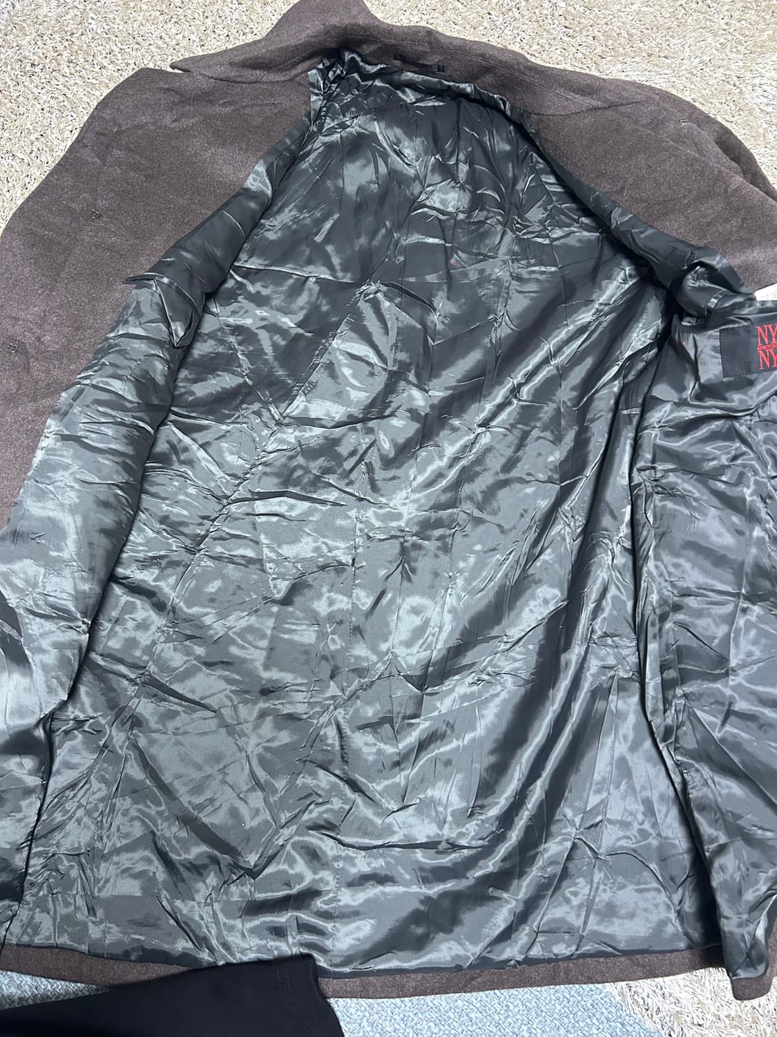 일본판 앙고라 100프로 코트 사이즈 105~110 상품이미지5