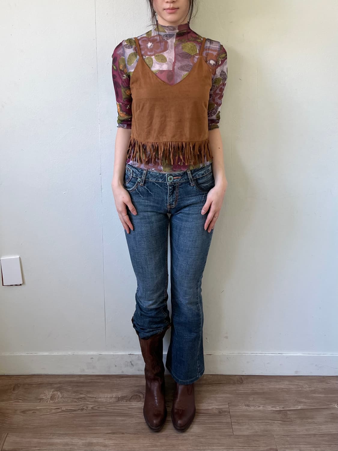 Emsexcite 프린지 뷔스티에 상품이미지7