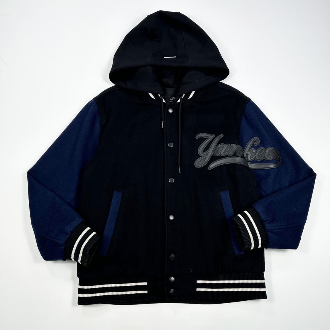 MLB 뉴욕양키스 울 모직 바시티자켓 여성S 상품이미지1