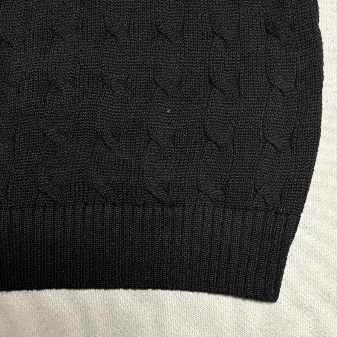S 폴로랄프로렌 블랙 케이블 니트 상품이미지8