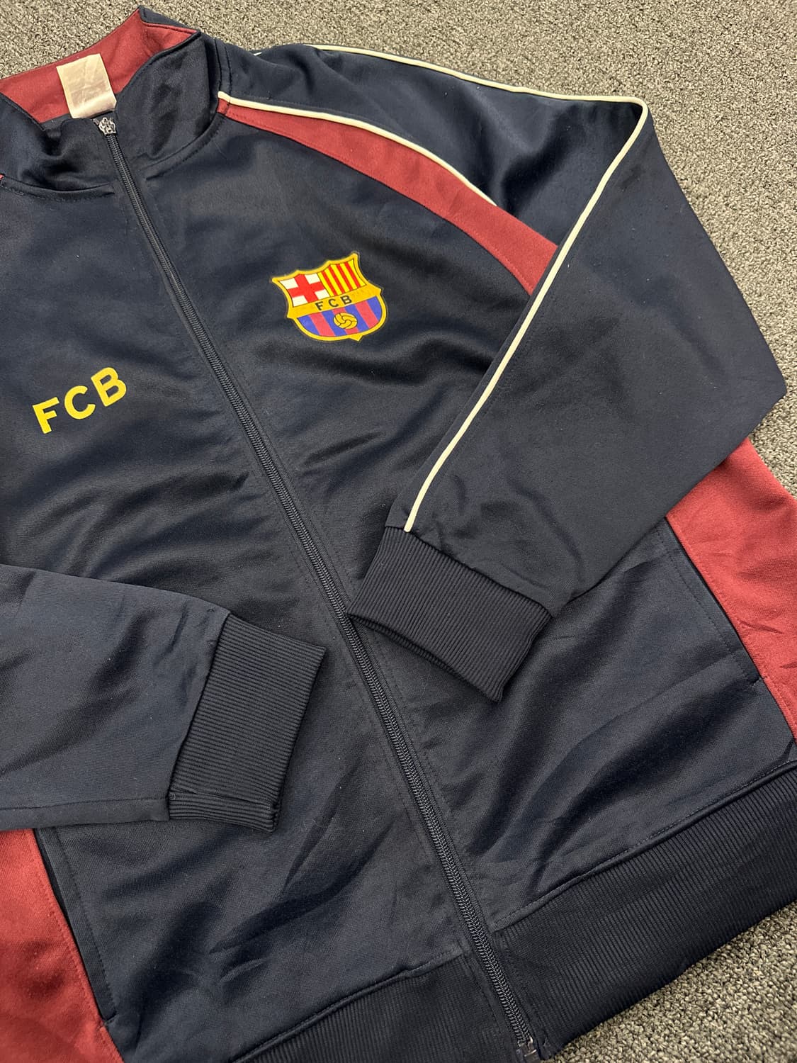 L) FC 바르셀로나 바르샤 트랙탑 져지 집업 상품이미지4