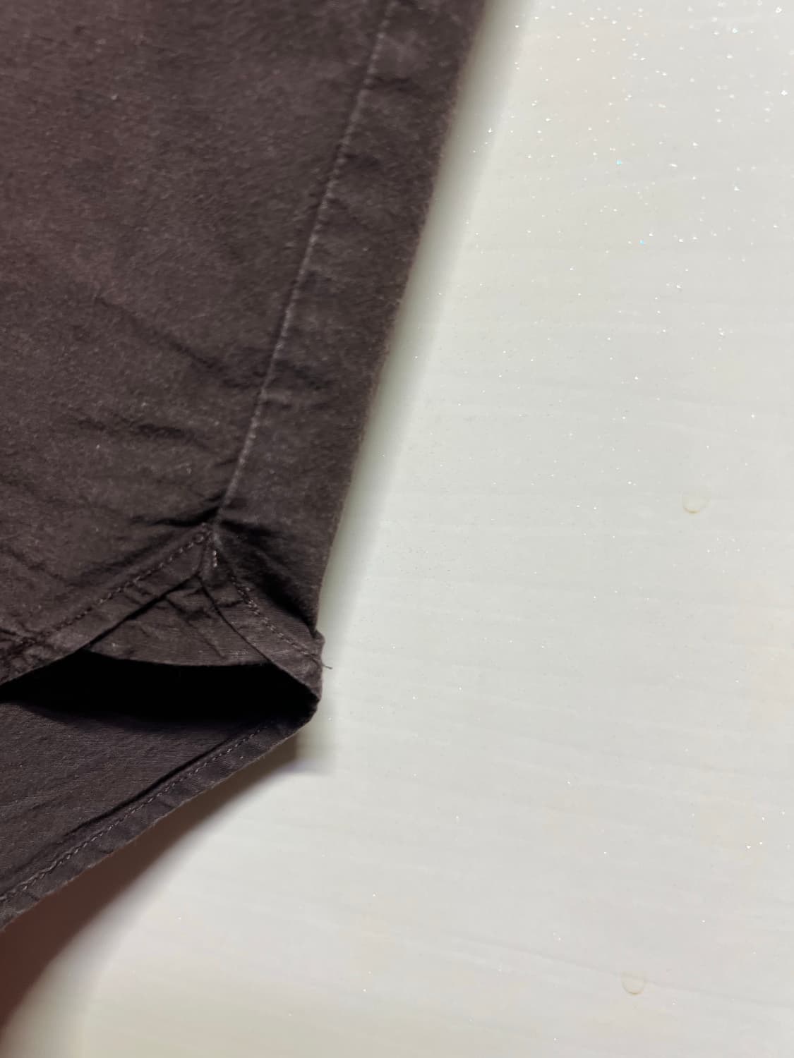 단톤 차이나카라 브라운 셔츠 상품이미지5