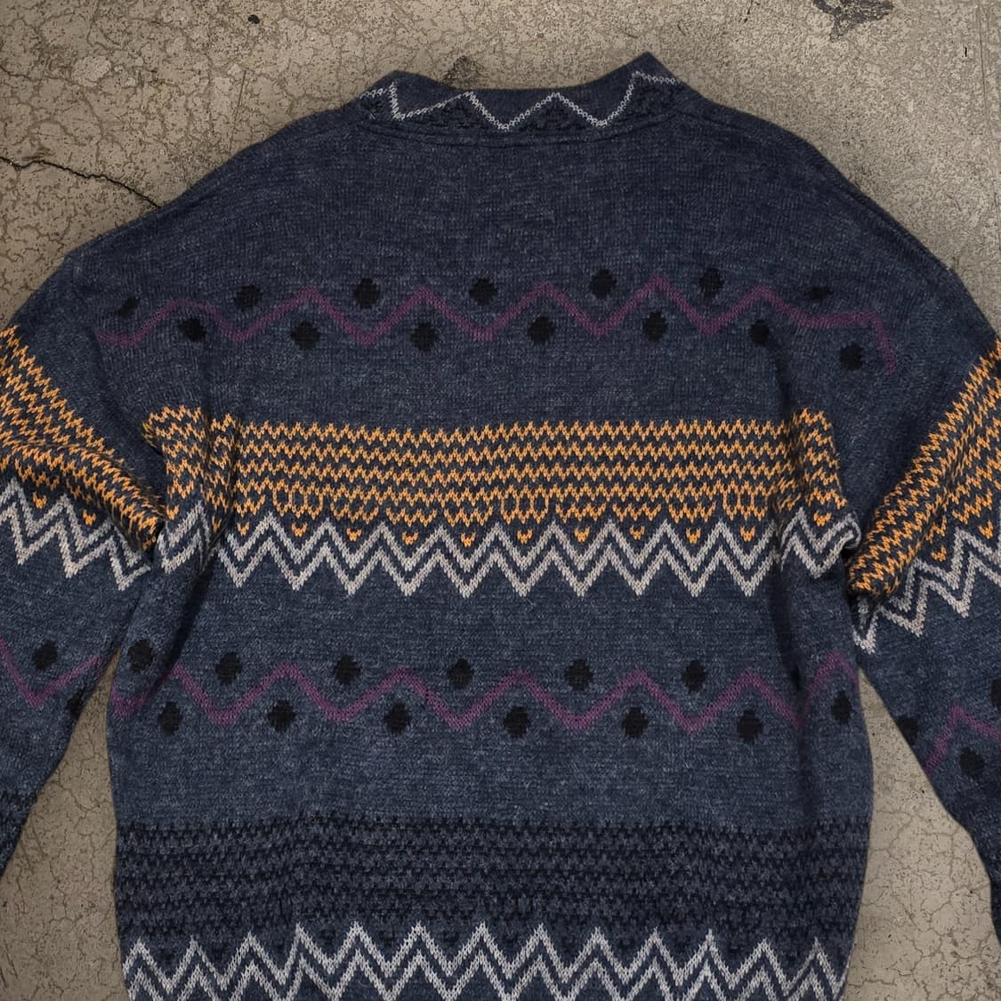 80s Kennington 페어아일 스웨터 MADE IN ITALY 상품이미지5