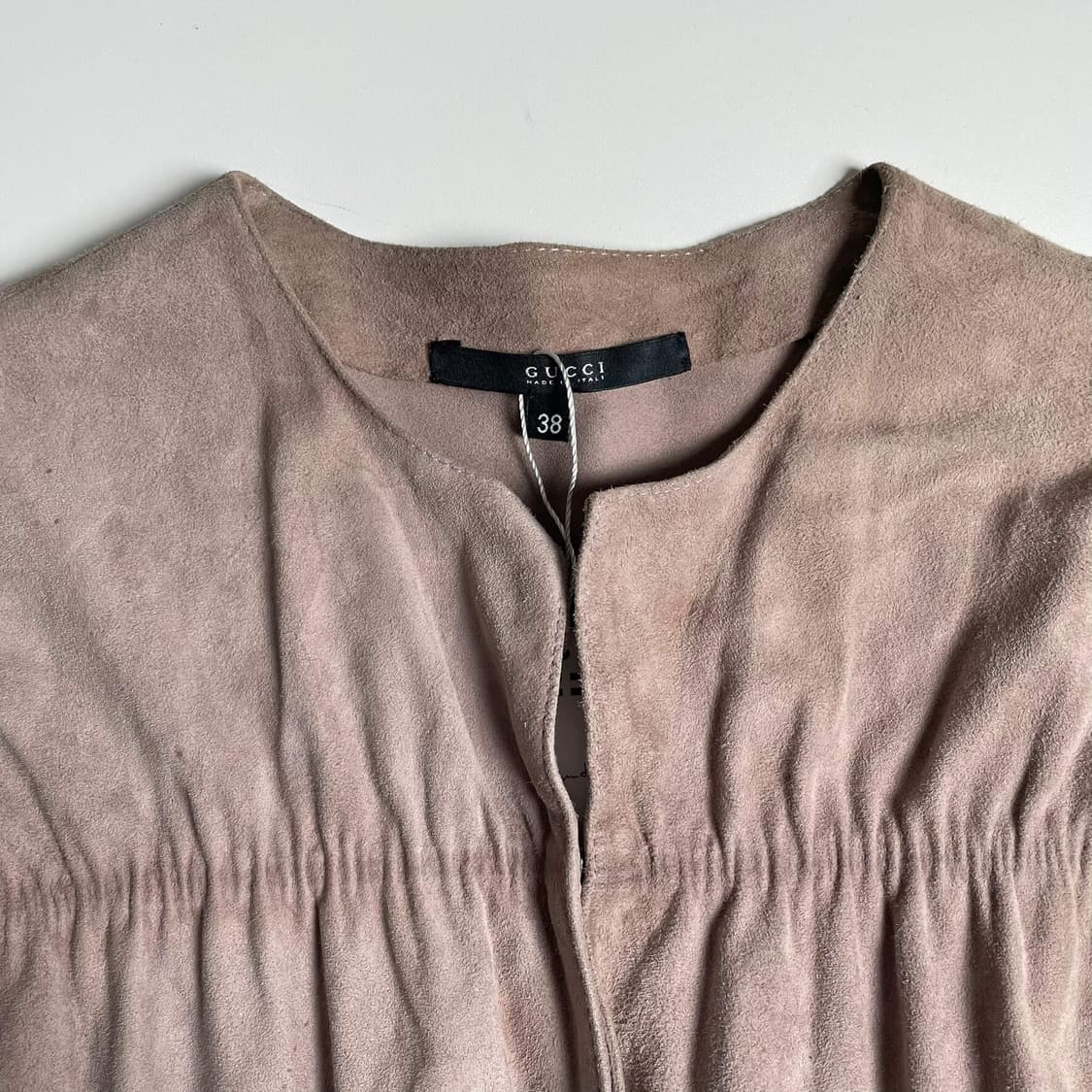 Gucci 스웨이드 셔링 베스트 (italy)   상품이미지8