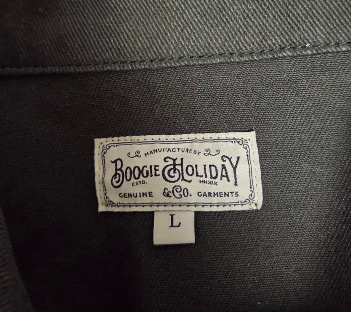 부기홀리데이 몰스킨 다크그린 크루저 L 상품이미지3