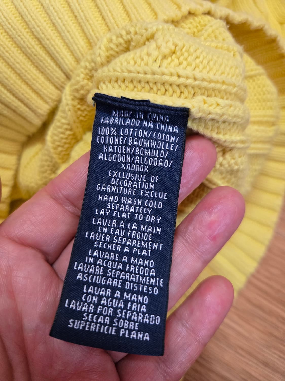 폴로 랄프로렌 스포츠 정품 여성 브이넥 케이블 니트 상품이미지7