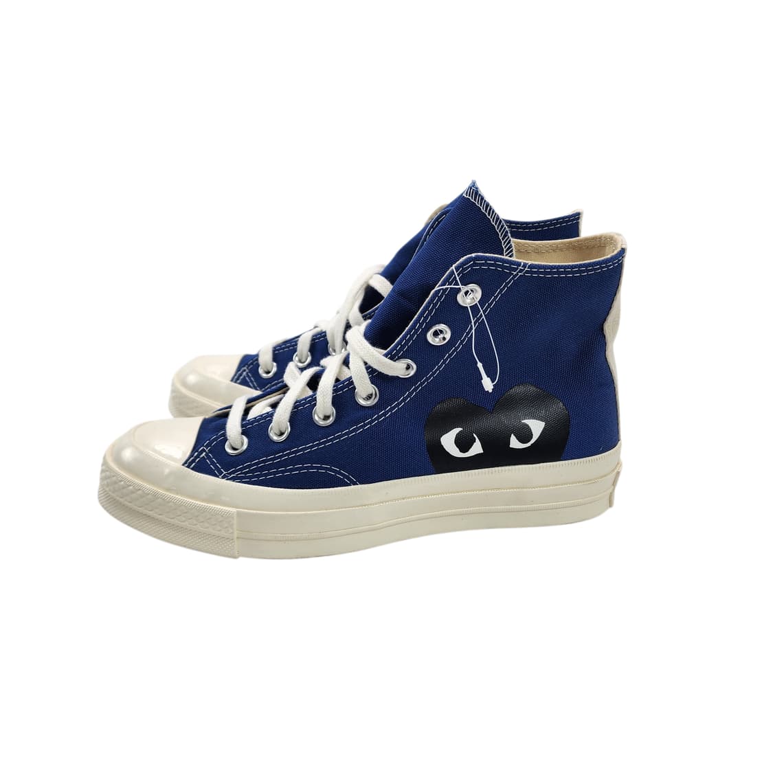 [245] 꼼데가르송X컨버스 척 70 하이 블루 쿼츠 상품이미지5