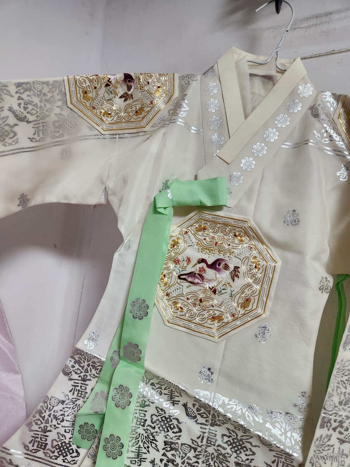 금단제 성인 퓨전 한복  당의와 치마바지 F 상품이미지3