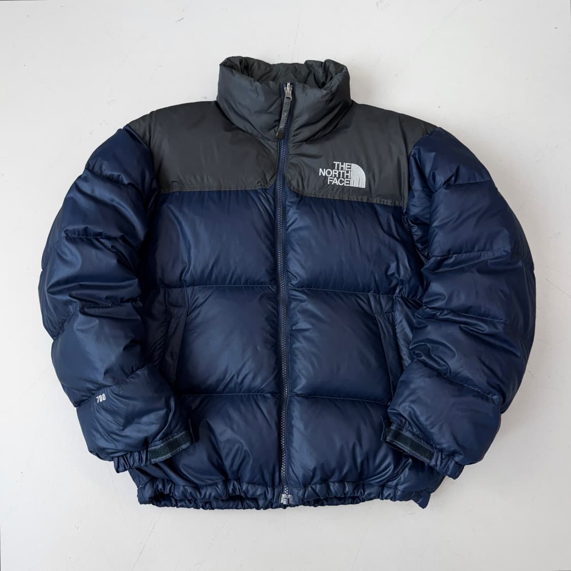 노스페이스 700 눕시 구스다운 푸퍼 패딩 네이비 상품이미지2