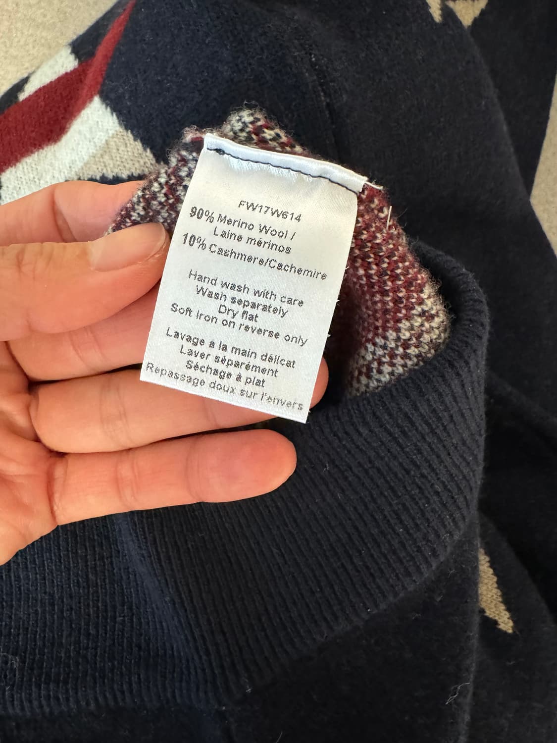 메종키츠네 니트 셋업 상품이미지7