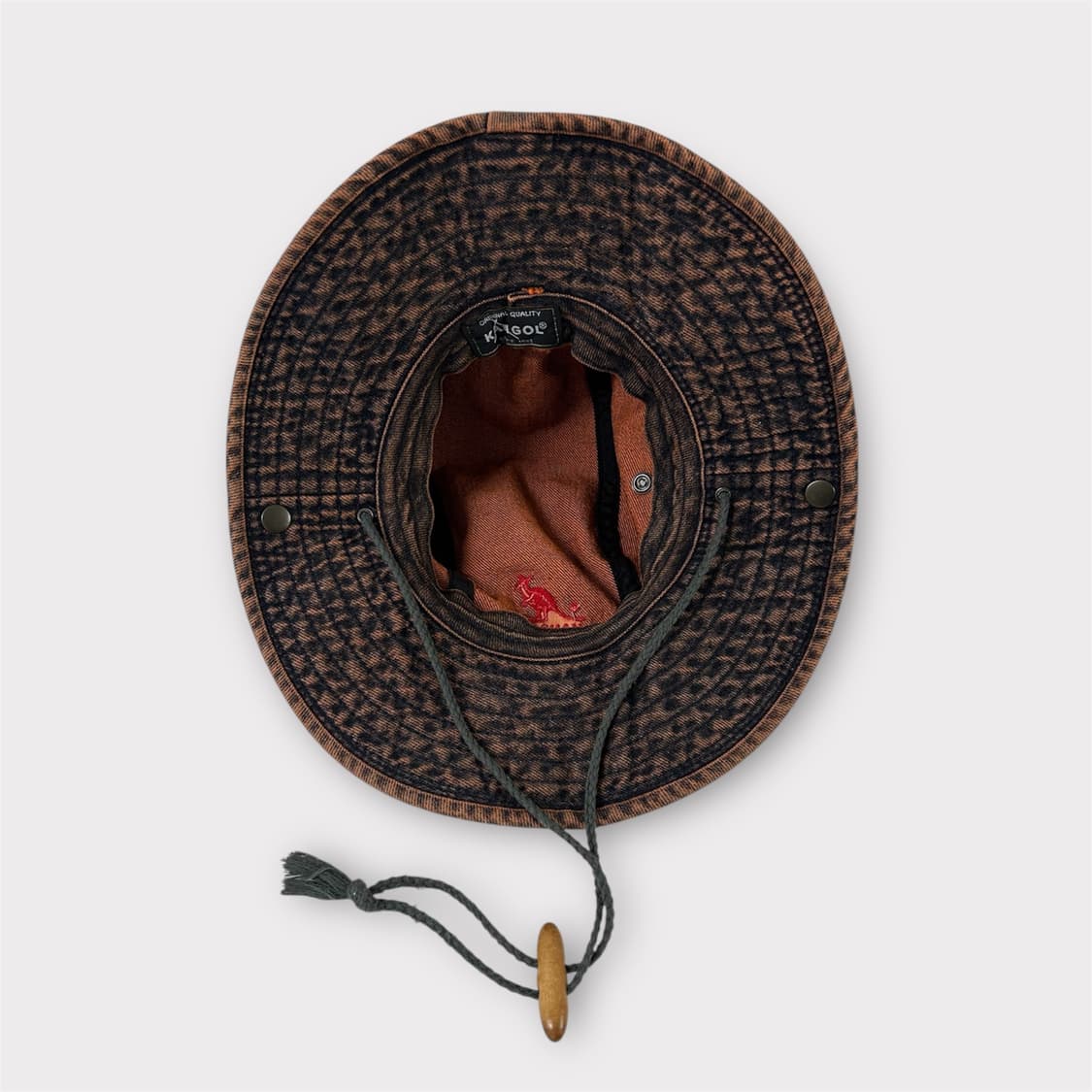 캉골 빈티지 데님 워시드 버킷햇 (1745) 상품이미지7