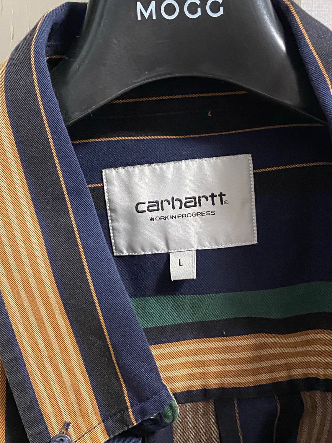 [L]칼하트 wip 스트라이프 워크 셔츠 상품이미지3