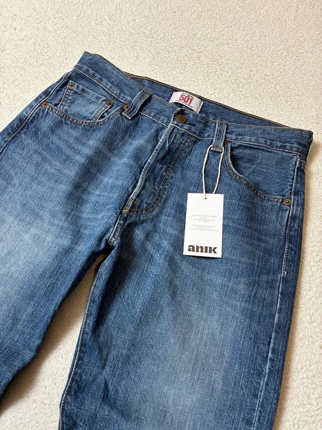 리바이스501 made in Mexico버튼플라이 데님 팬츠 PN8013 상품이미지2