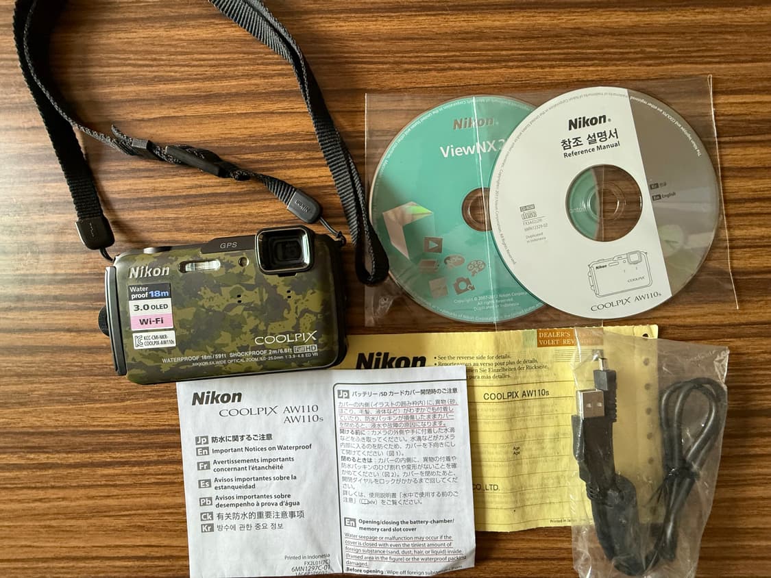 [S급-정식 한글판] 니콘 쿨픽스 AW110 상품이미지1