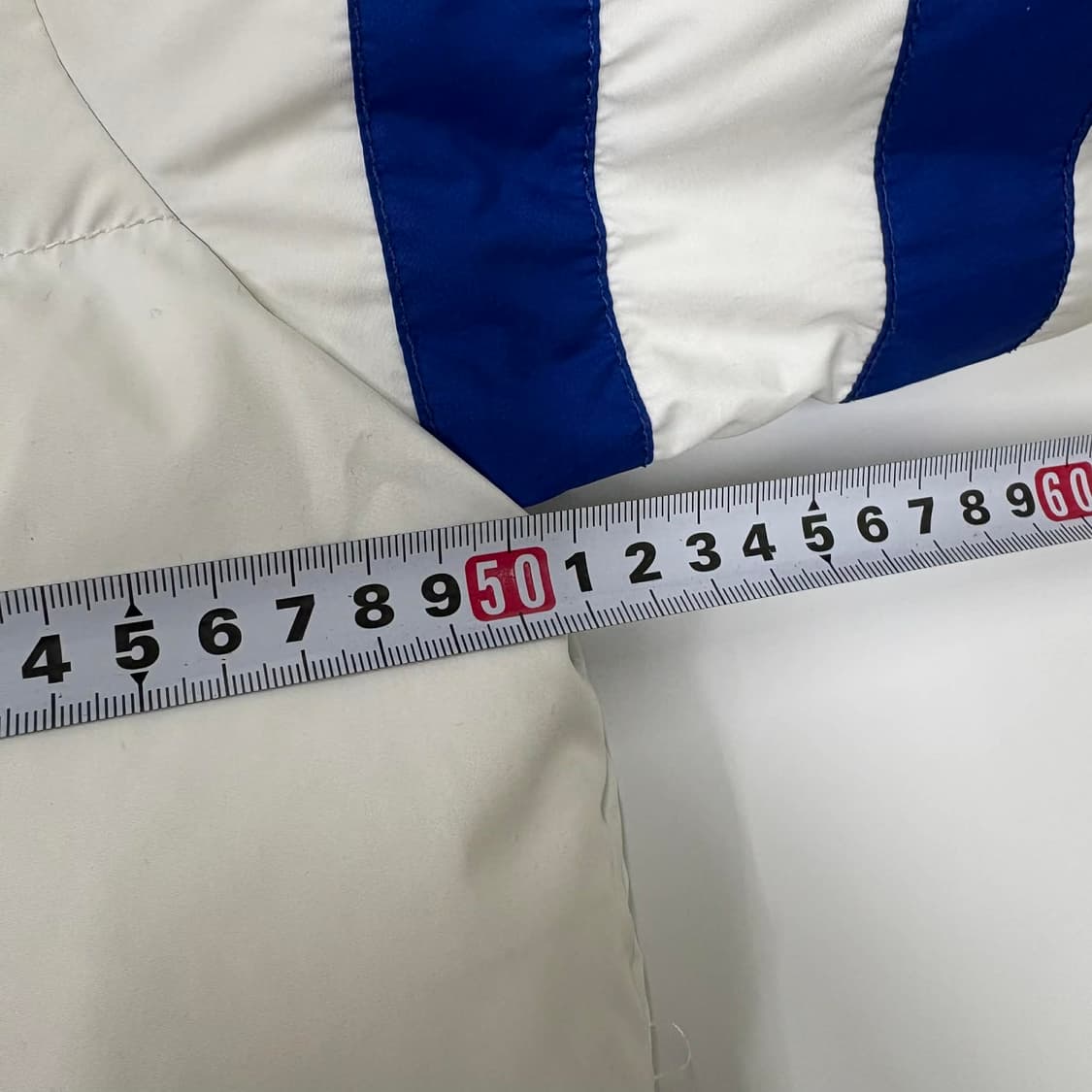 폴로 랄프로렌 USA 국대 스노우 챌린지컵 화이트 핀터깔 덕다운 푸퍼 패 상품이미지9