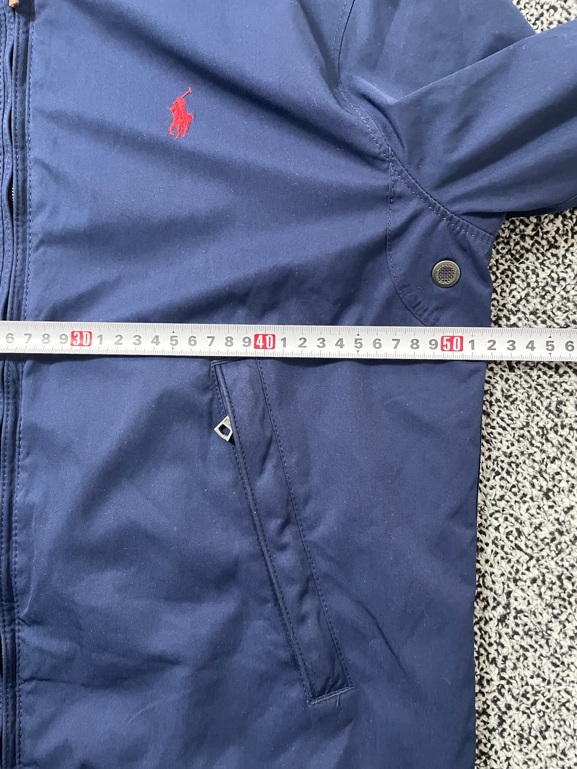 빈티지9. 폴로랄프로렌 바람막이 점퍼 바스락 자켓 네이비 상품이미지7