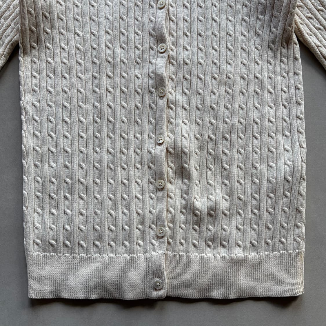 [XS-S]폴로 랄프로렌 걸즈 꽈배기 케이블 니트 가디건 상품이미지6