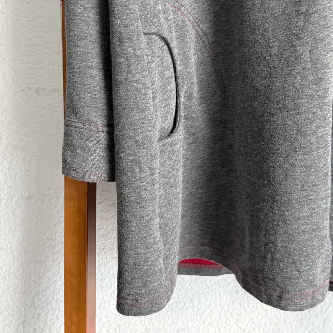 숲 도서관의 니트 후드 가디건 상품이미지3