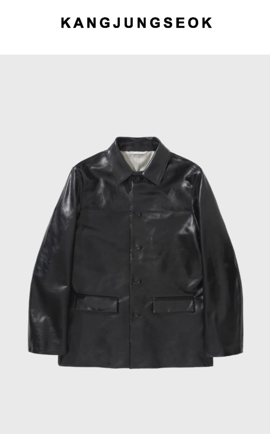 (구매) 강정석 Permanent car coat  카코트 블랙 구매 상품이미지1