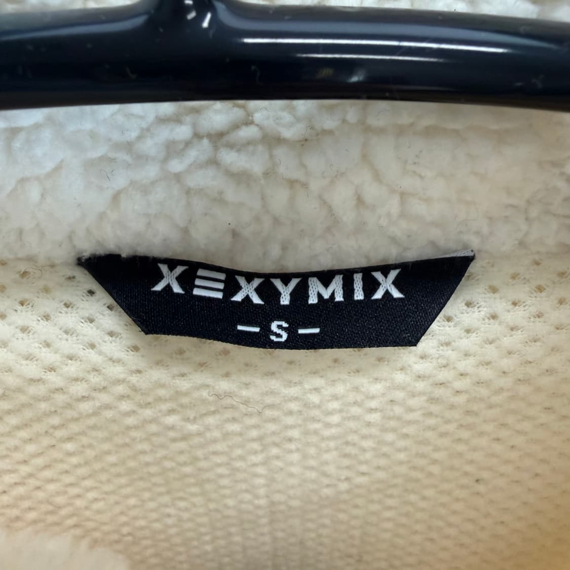 S) 젝시믹스 양털 플리스 집업 자켓 아이보리 상품이미지3