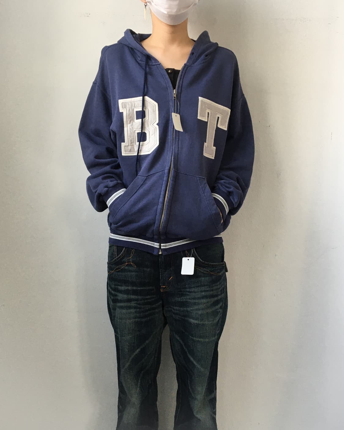 patch point hood zip up 상품이미지1