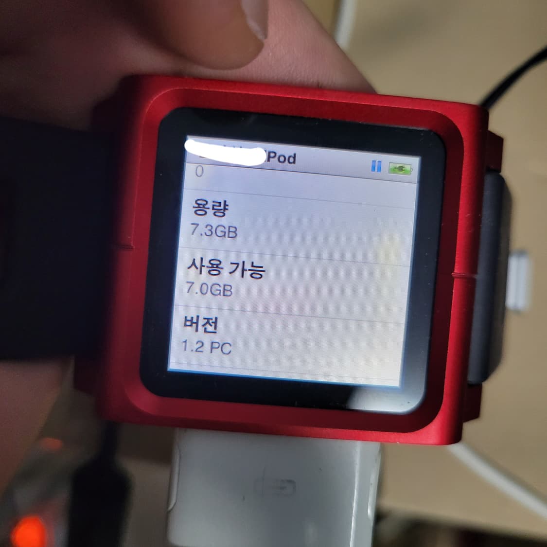 애플 아이팟 나노 6세대 배터리방전 상품이미지3