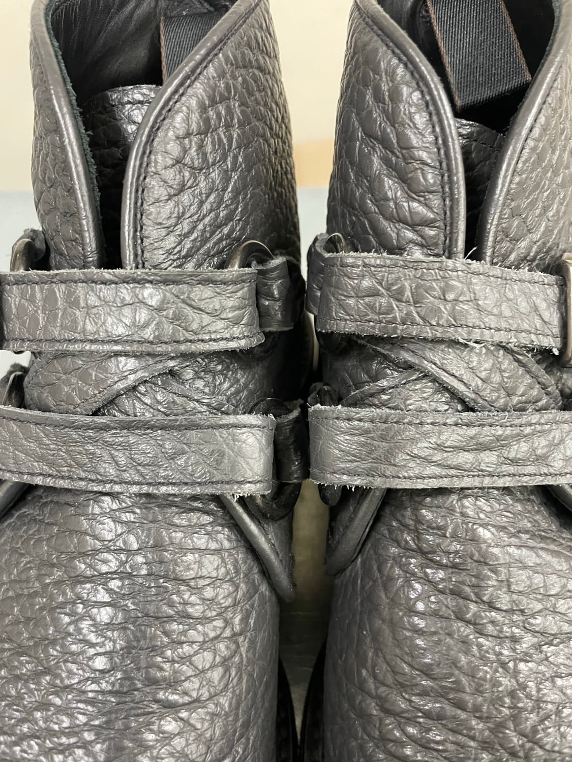 엠포리오 아르마니 레더 부츠 6.5 상품이미지8