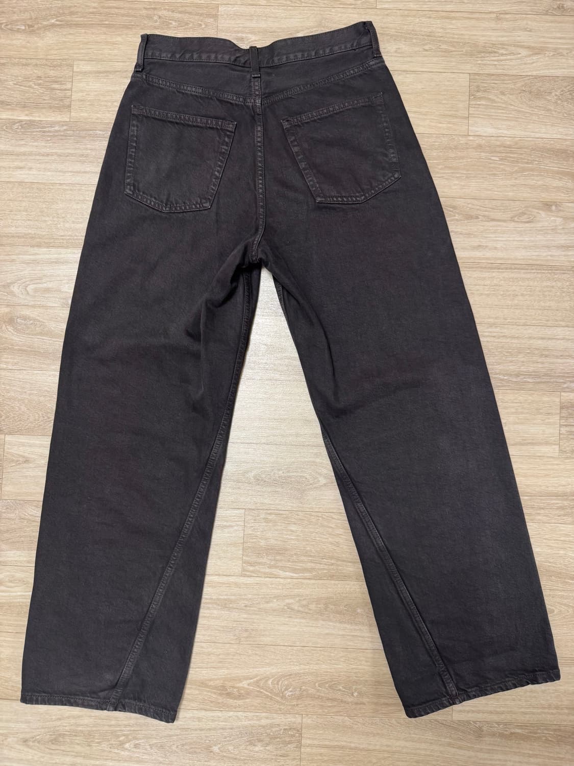 COS 파사드 스트레이트 레그 진 브라운 상품이미지2