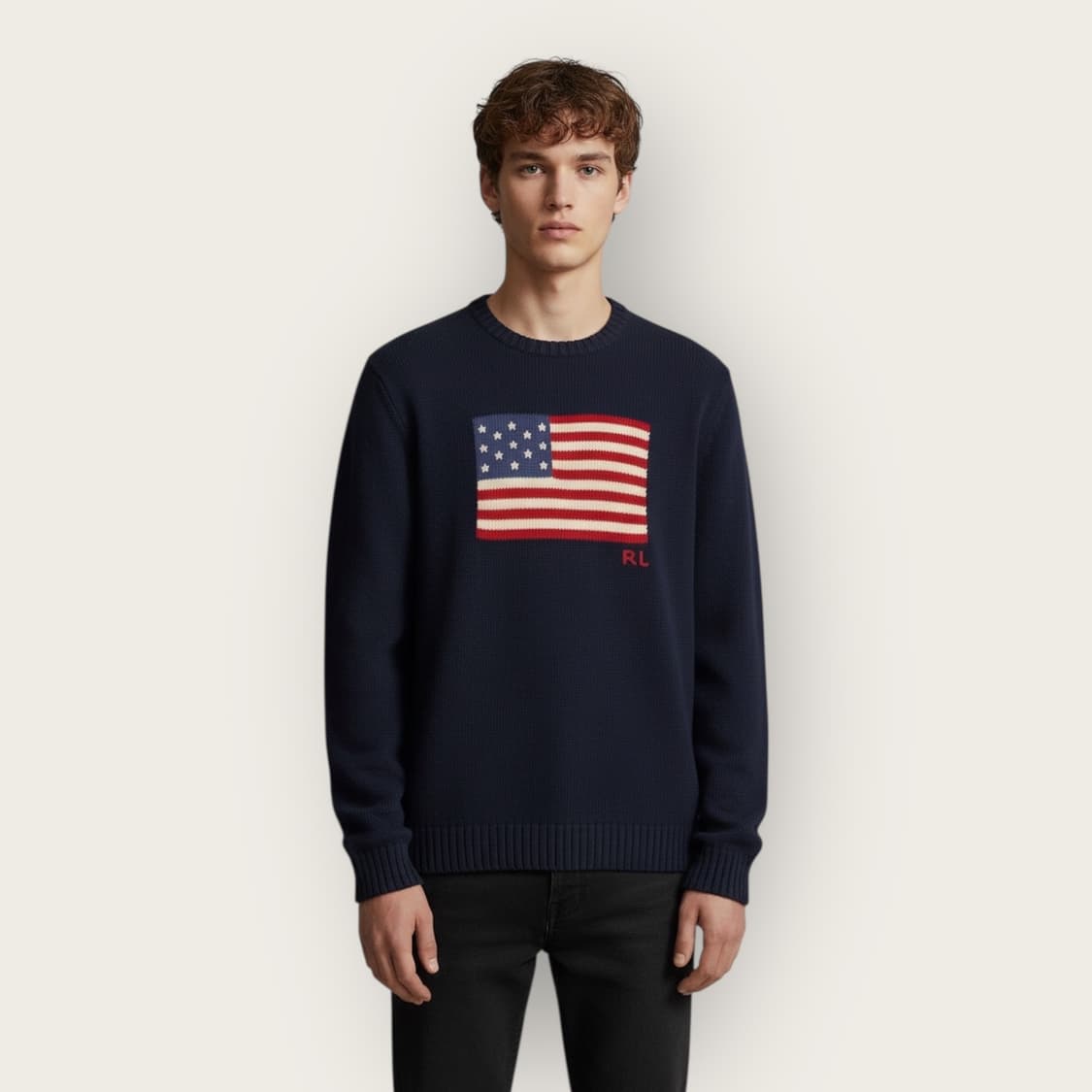 XL/ 폴로 랄프로렌 성조기 RL 스웨터 니트 상품이미지1