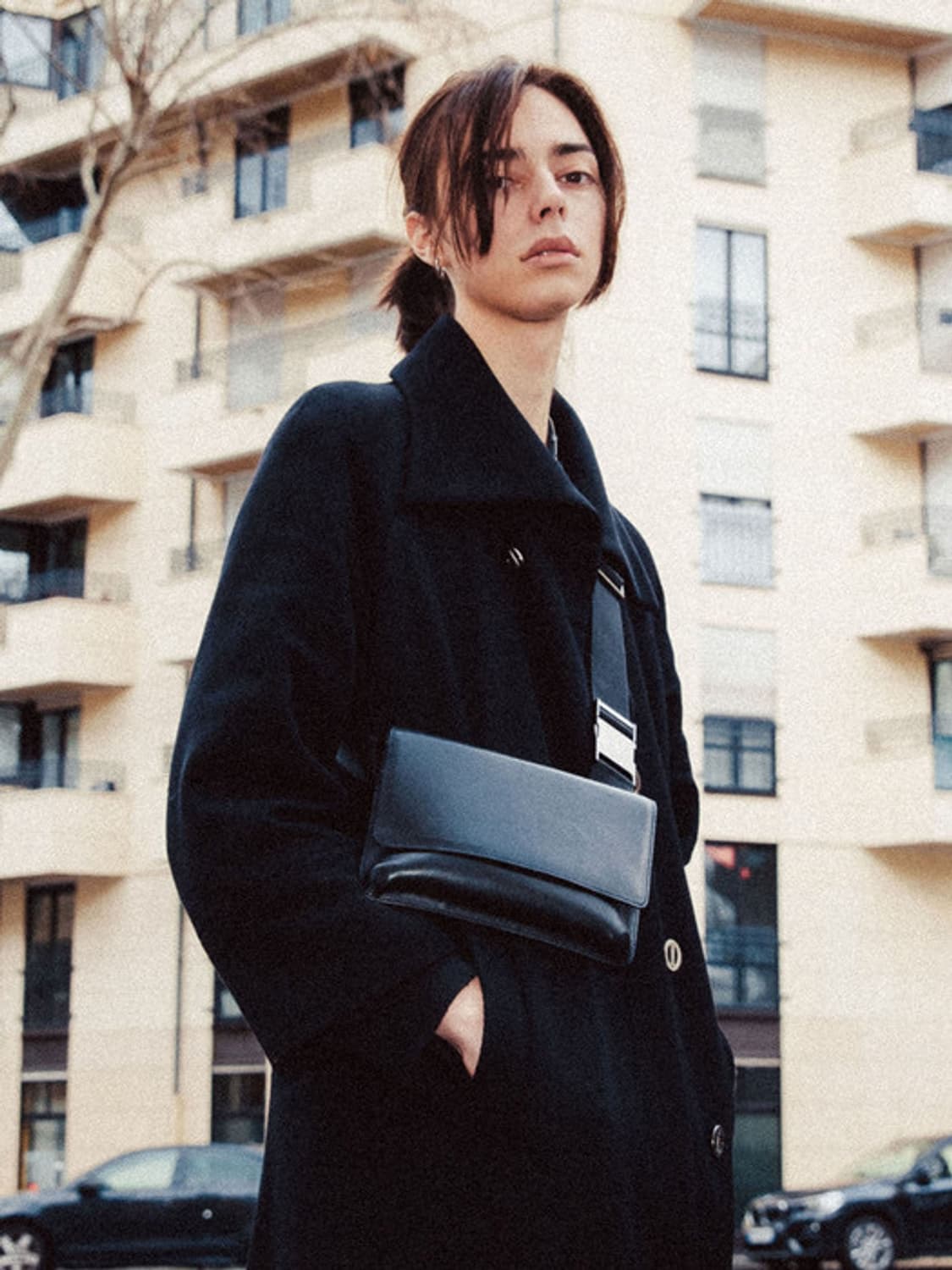 밈더워드로브 레더 홀스터백 상품이미지5