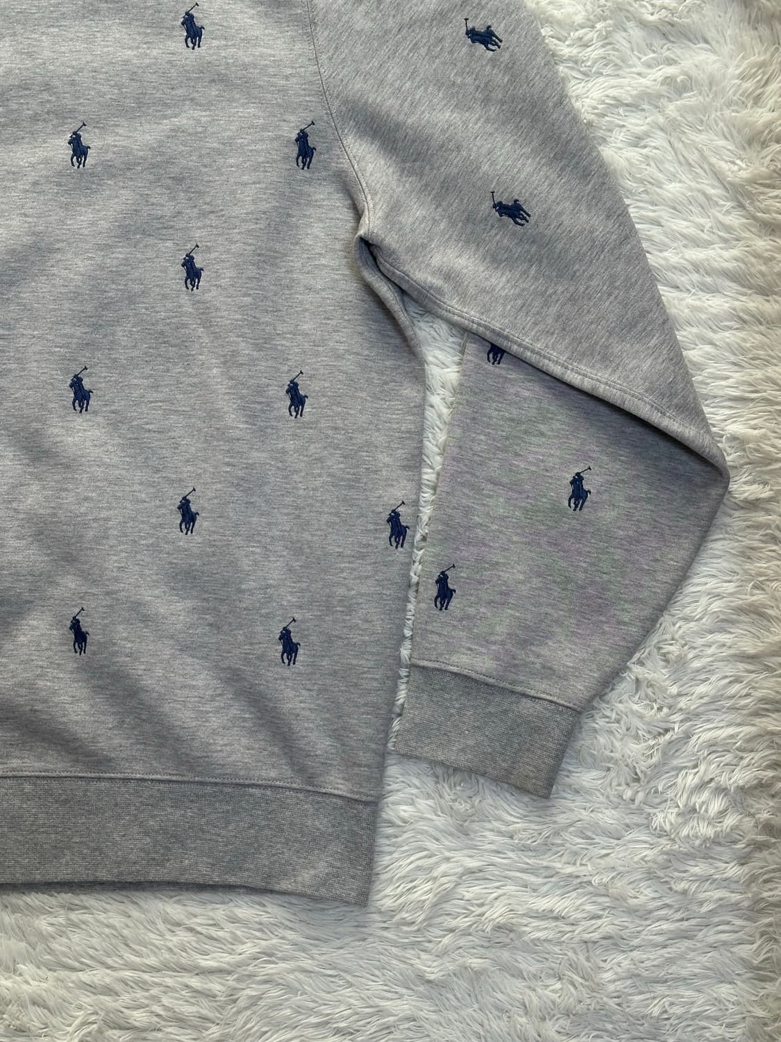 폴로 랄프로렌 그레이 로고 맨투맨 XL 110 상품이미지4