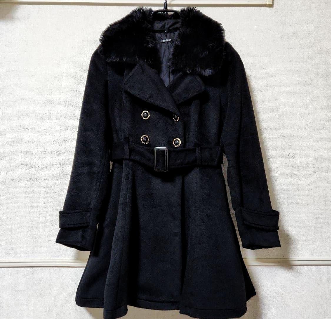 양산형지뢰계 코트 달천대장 y2k 공겜여주 히메로맨틱갸루 핀터깔 펑크고딕 상품이미지1