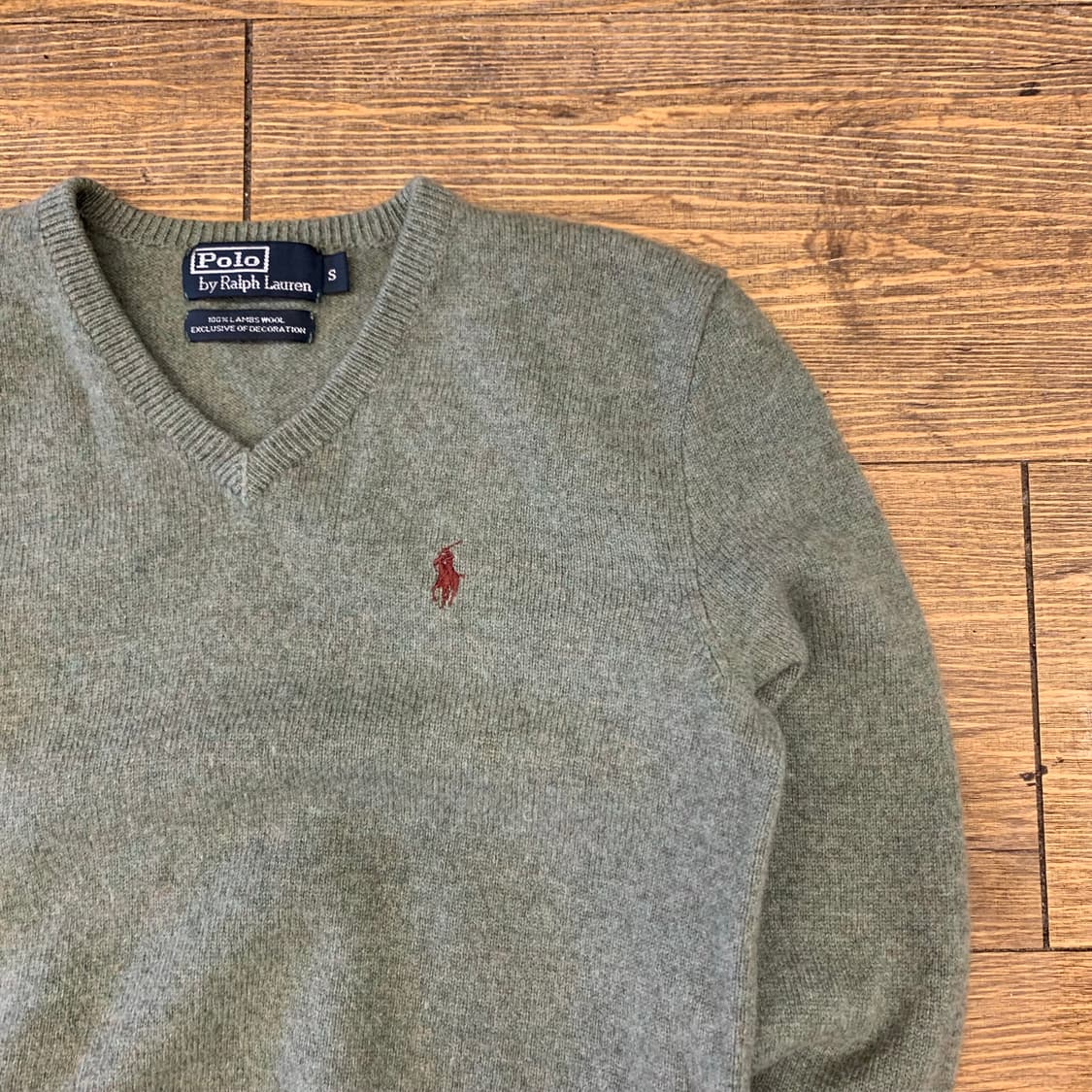 폴로 랄프로렌 램스울 니트 S 상품이미지4