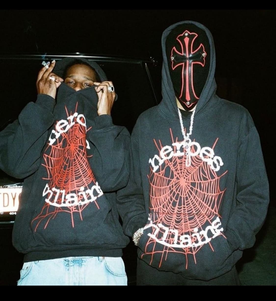 Sp5der x metro boomin web hoodie black 상품이미지1