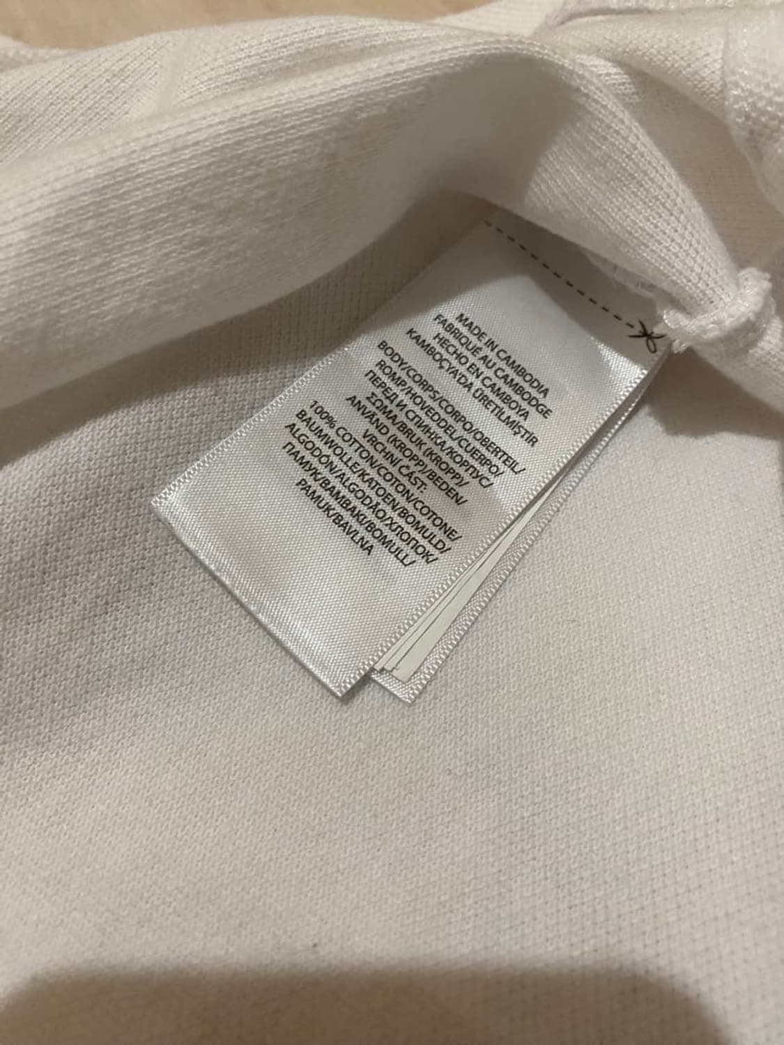 폴로 랄프 로렌 빅포니 반팔 카라 티셔츠 화이트 상품이미지6