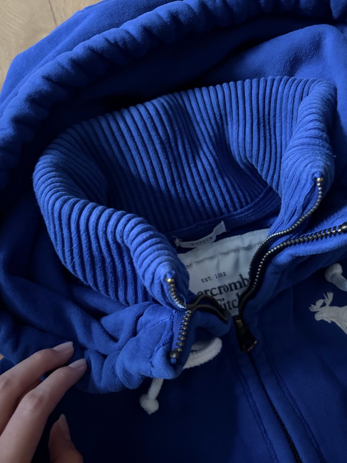 아베크롬비 터틀넥 후드집업 상품이미지2