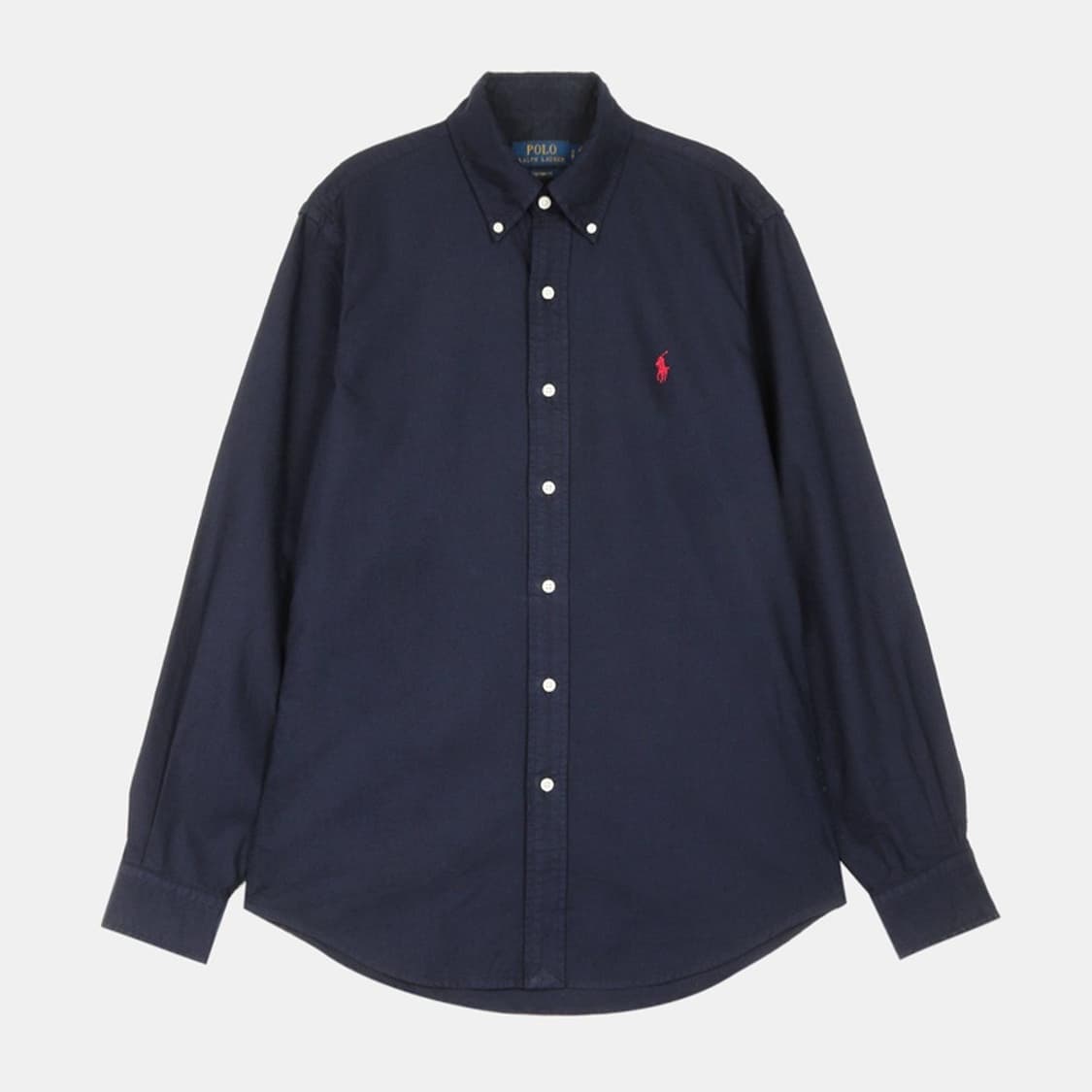 폴로 가먼트다이 옥스포드 셔츠 네이비 클래식핏 L 상품이미지1