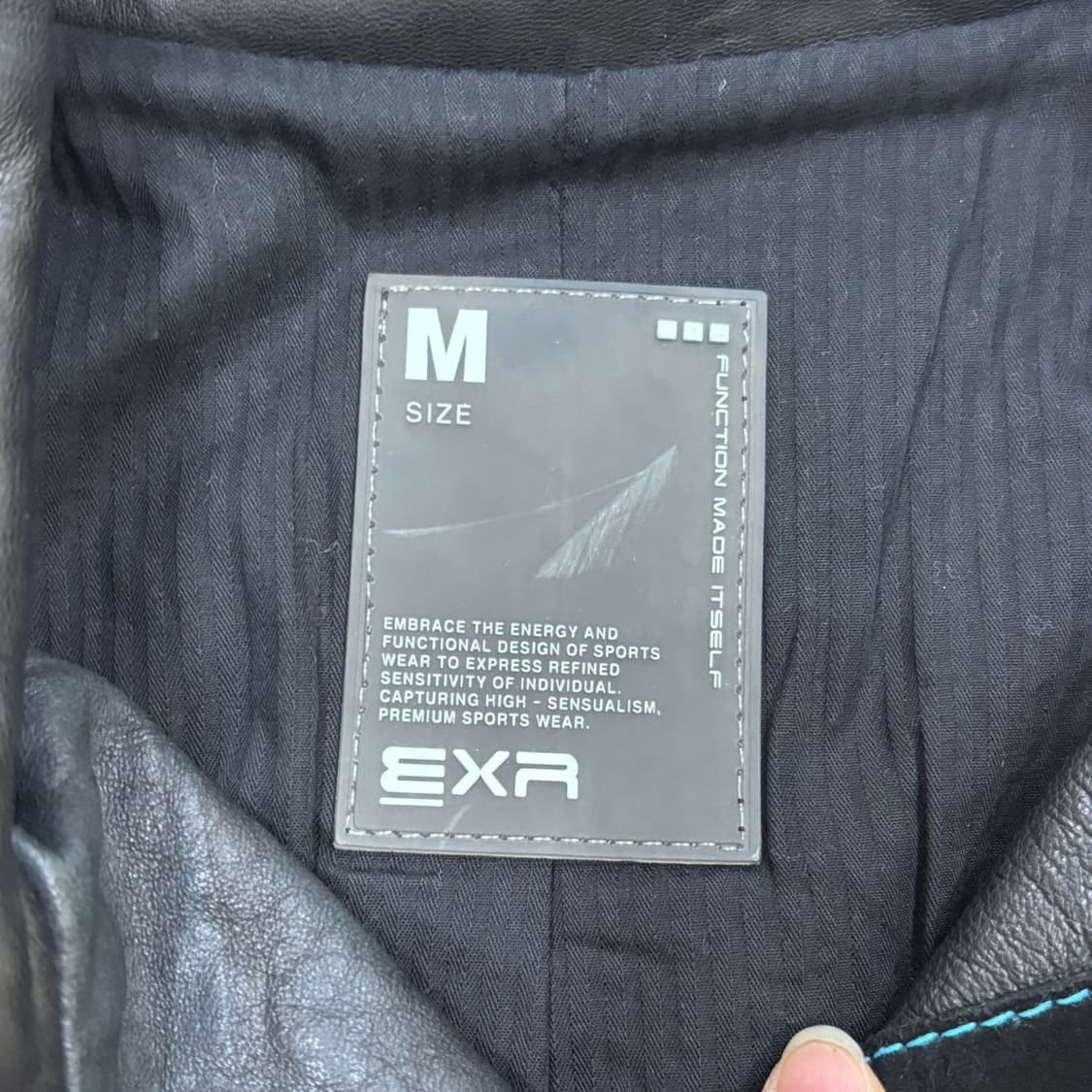 M EXR 여성 레이싱 라이더 가죽 자켓 0319E 상품이미지3