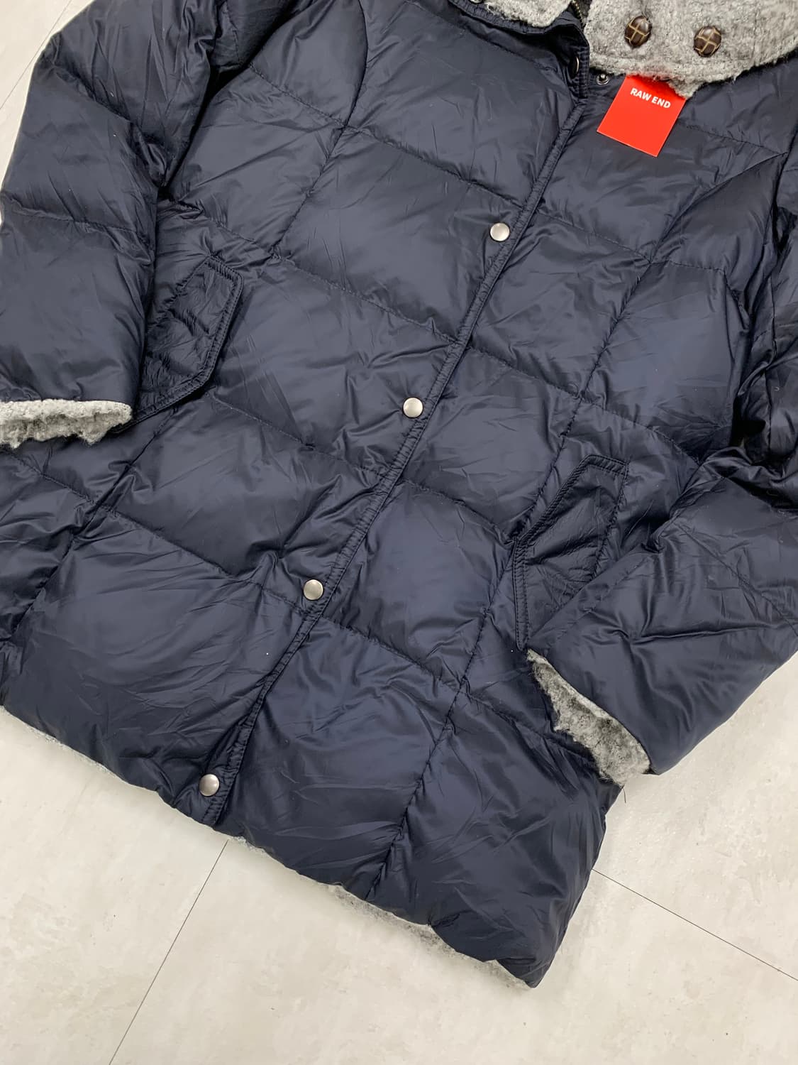 Michel klein 리버시블 미디 패딩 #362 상품이미지3