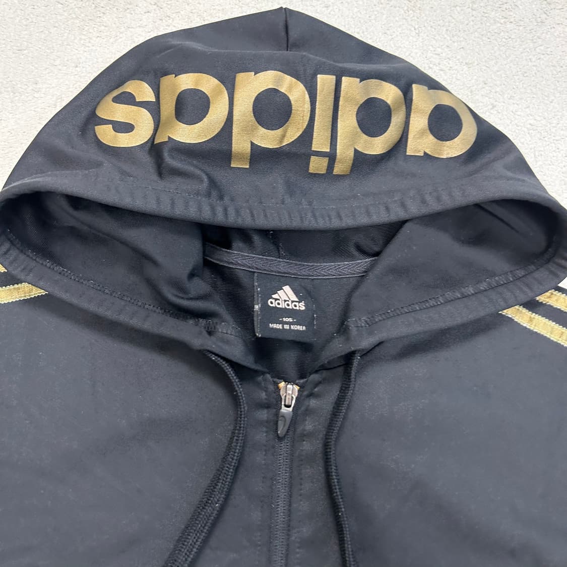 Adidas black hood jersey  상품이미지6