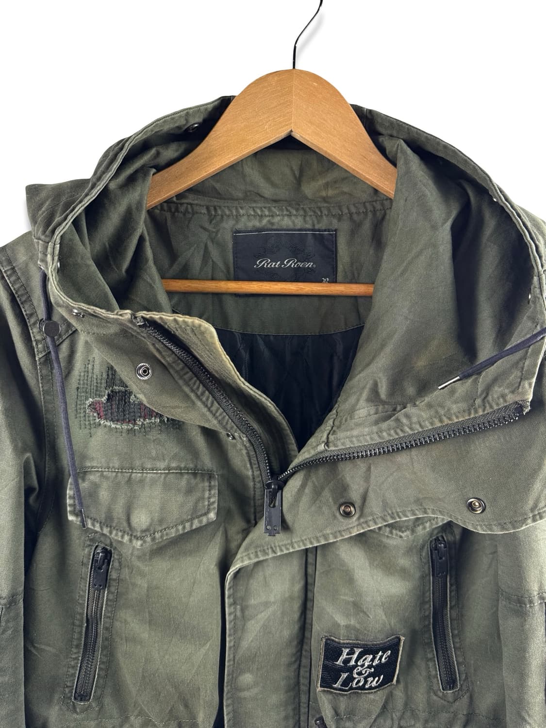 JPN RAT ROEN 디테일 Y2K 야상 자켓2355 상품이미지3
